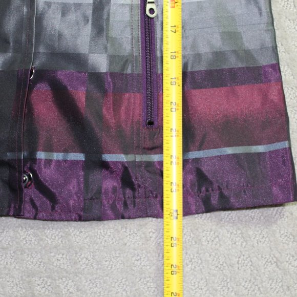 Vintage Cache Size: M Purple, Grey and Silver Jacket - Picture 4 of 5
